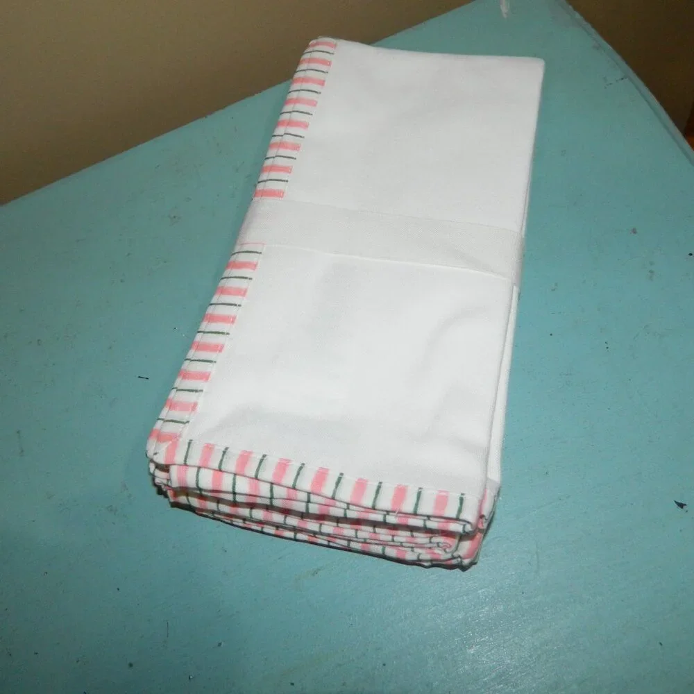 Mark & Graham Sports Embroidered Dinner Napkins Tennis Set/4